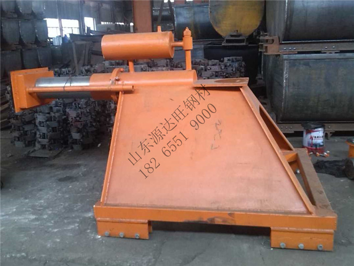 緩沖斗用耐磨鋼板案例